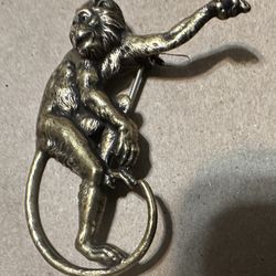 Monkey Pin - Brooch - Pendant
