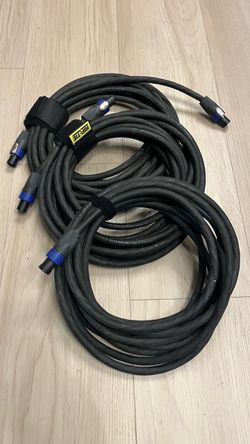 Speakon Speaker Cables – Set of 3 / or individual