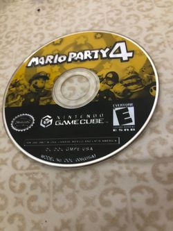 Nintendo GameCube. Mario Party 4