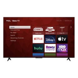 TCL 55" Class 4-Series 4K UHD HDR Smart Roku TV