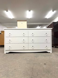Matching Nightstands also for Sale See Page -White 6 Drawer Dresser