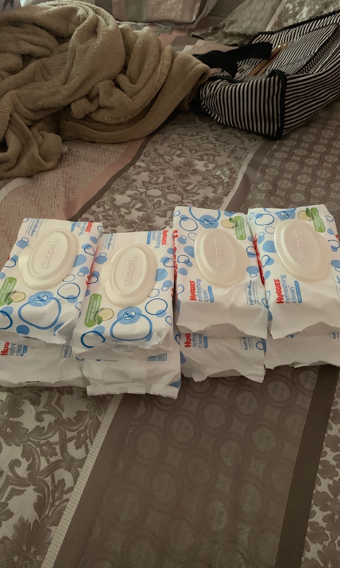 Huggies wipes brand new .. 8 for $15