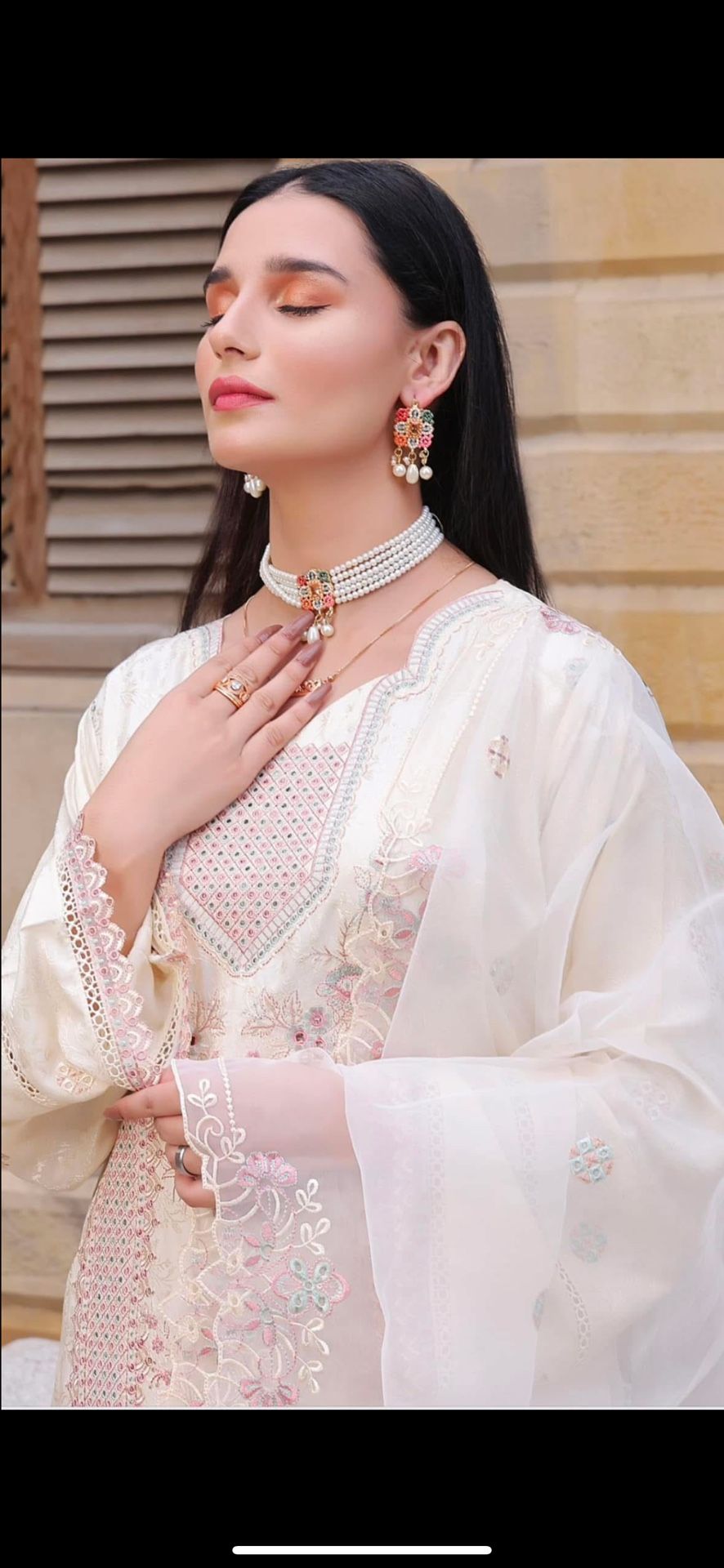 Embroidered Jacquard Viscose Dresses