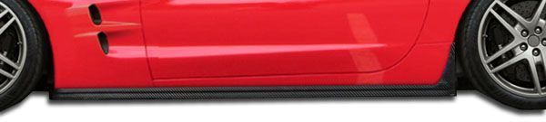 Blemished 1997-2004 Chevrolet Corvette C5 Carbon Creations ZR Edition Side Skirts Rocker Panels - 2 Piece