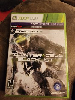 Splinter Cell Blacklist Xbox 360 NEW