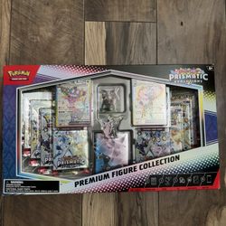 PokémonTCG Prismatic Evolutions Premium Figure Collection English Sealed