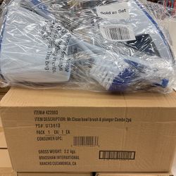 Mr. Clean Bowl Brush & Plunger 2 Pack