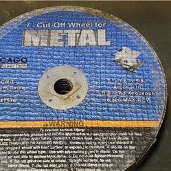 10 pack 7" metal cutting cut off wheel