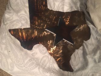 Texas hand made metal