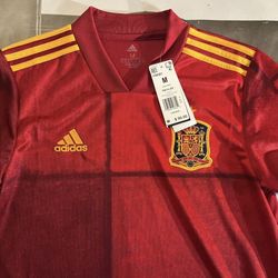 Adidas Spain Soccer Jersey Size Medium Men 