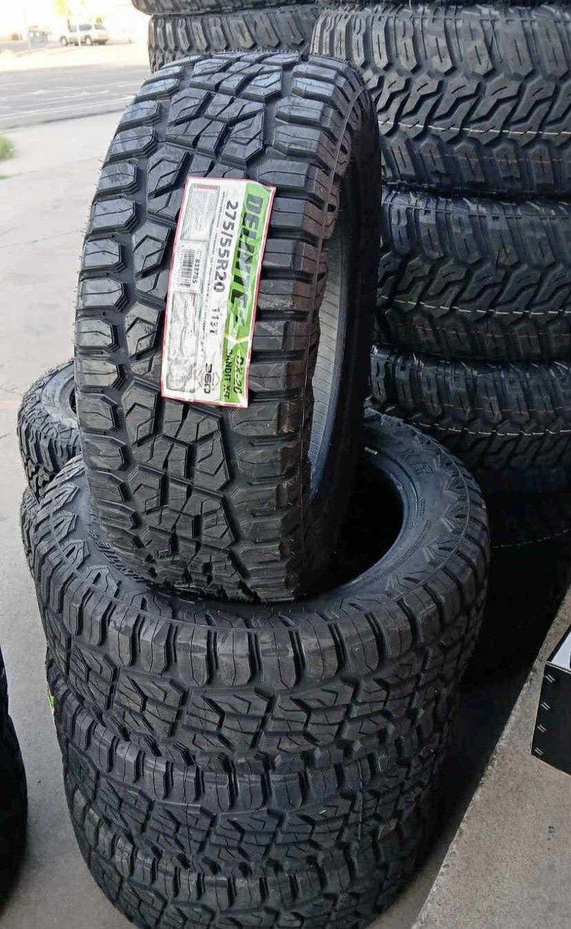 275/55/20 Llantas Nuevas