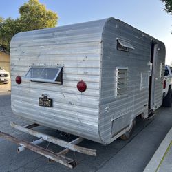 Santa Fe Classic Alluminum, Mini, Travel trailer, AC, Motorcycle Carrier Hauler