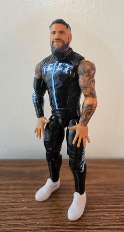 WWE Jey Uso Action Figure, Main Event Series #157, 6-inch Collectible with Articulation