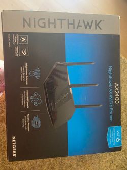 Night hawk ax wifi 6 router