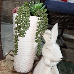 Coffee table w/ deco