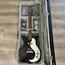  2015 Danelectro Electric Guitar With Case And Amp