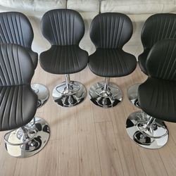Set Of 6 Barstools - Brand New (Full Swivel) $240