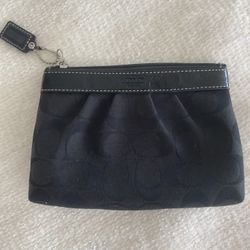 Black Coach Clutch 