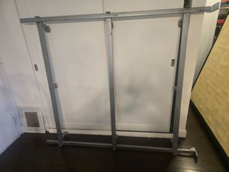 Bed frame Queen size gray