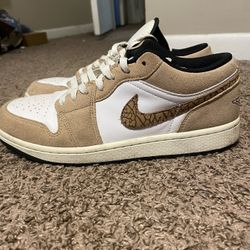 Jordan 1 low SE “Brown Elephant” Size 9.5 M
