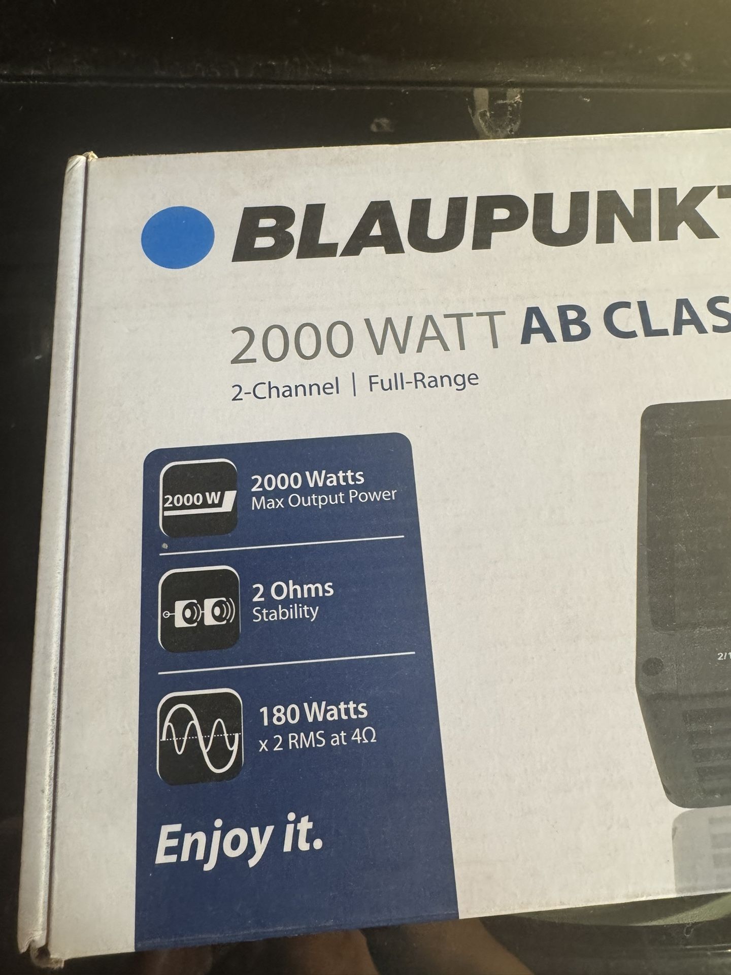 2000 Watt Amplifier Brand New Audio Equipment 