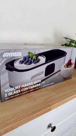 Joymech Yogurt Maker with 2 Glass Containers