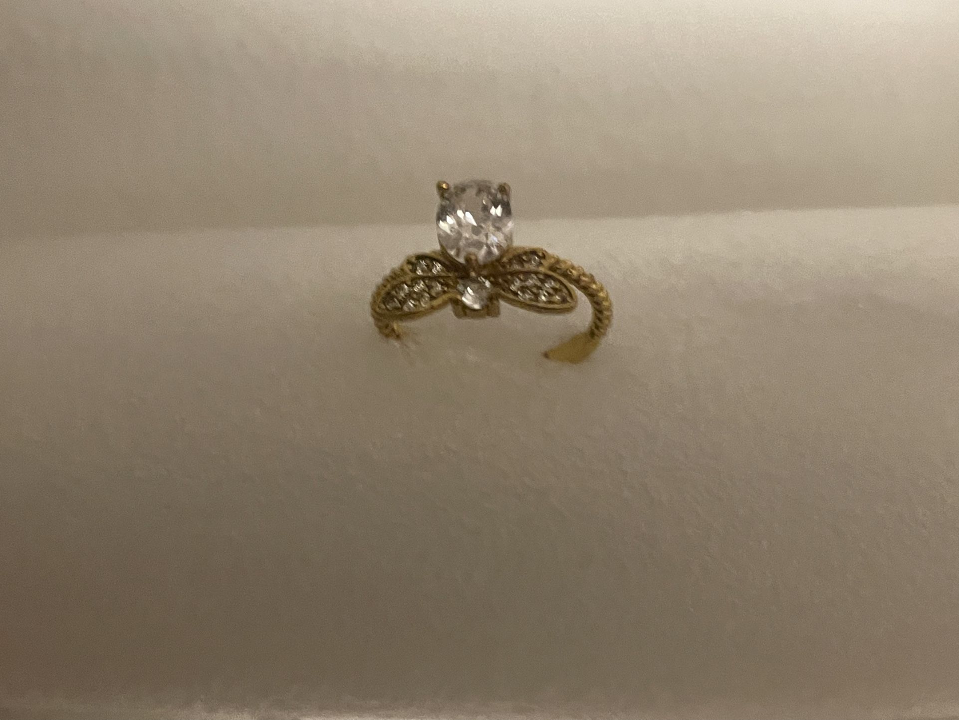 butterfly finger ring