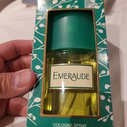 Vintage Emeraude by Coty Cologne Spray 1.5 fl. oz. New in Original Box