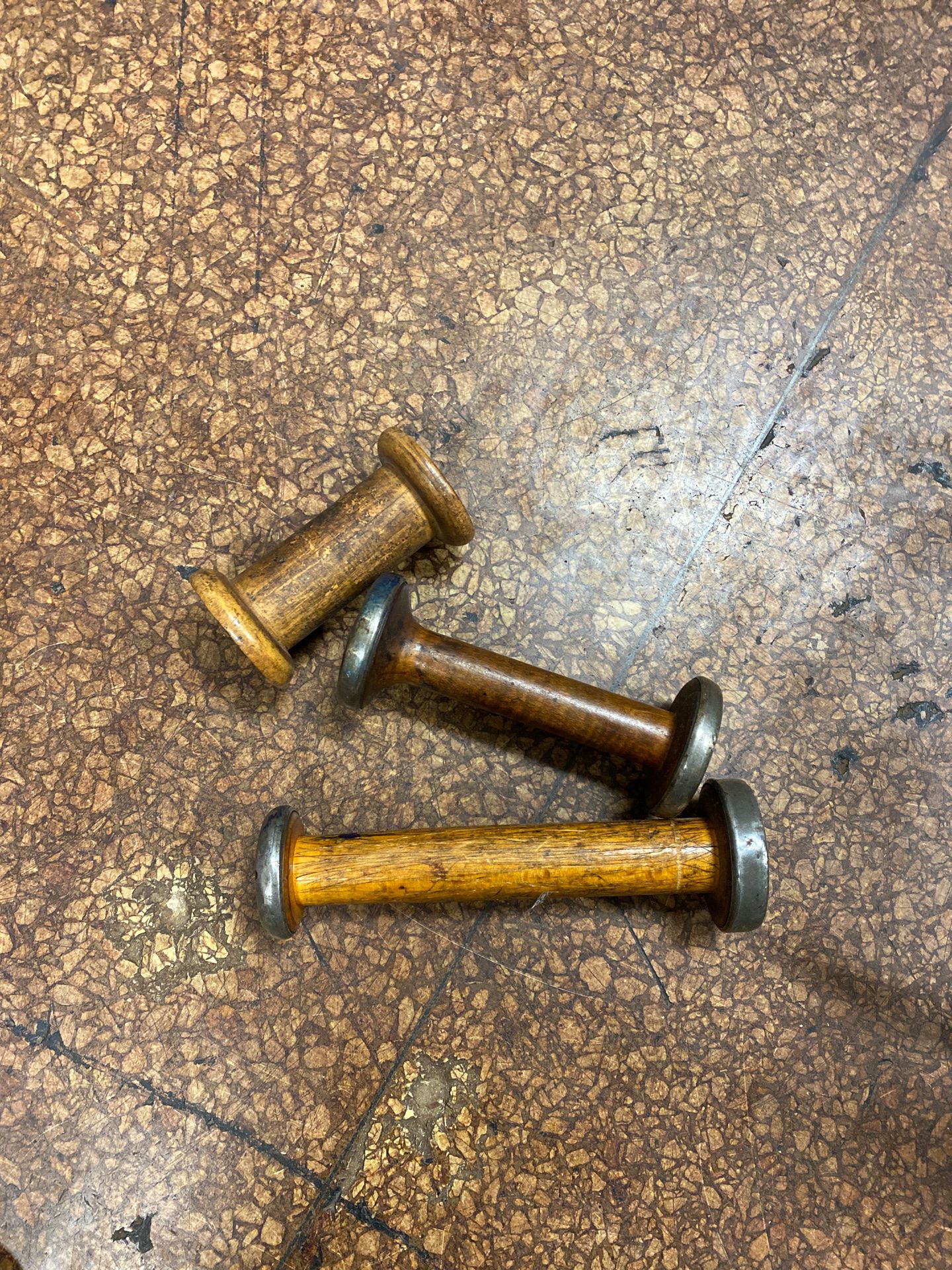 Antique thread holder