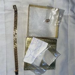 Authentic 18K Solid Gold Bracelet – 52 Grams Total (Includes 2 Extra Links)