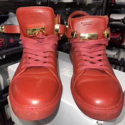 BUSCEMI Men's 125mm Tasseled Leather High-Top