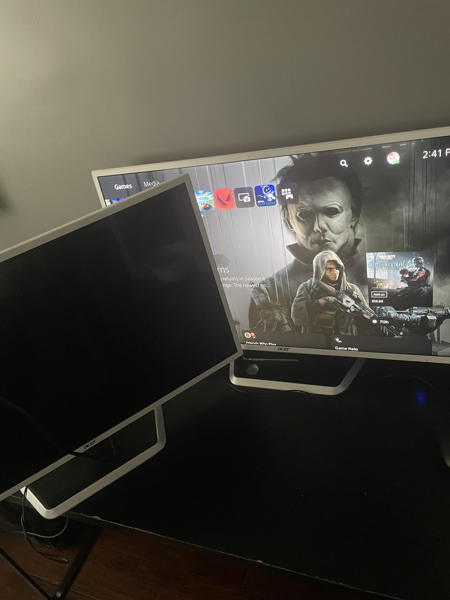 Dual Monitor Setup Gaming/work