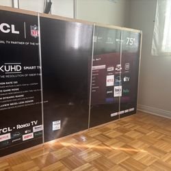 TCL 75inch Roku Tv 