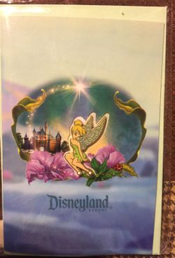 Tinkerbell birthday card from Disneyland.