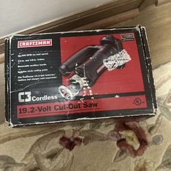 19.2v Cordless Cut Out Saw 