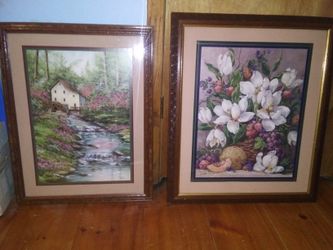 Set or Home Interior Paintings