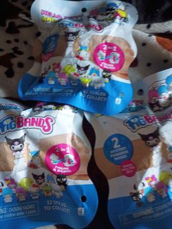Brand New Hello Kitty & Friends Fig Bands 2in1 $10 Each