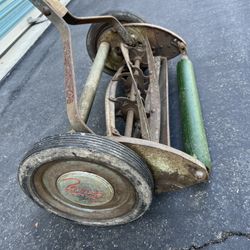 Vintage Lawn Mower, Push Mower 