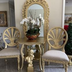 Very Beautiful Gorgeous 2 Charis With  Table Only 