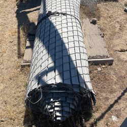 Privacy cyclone fencing