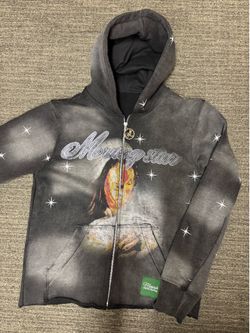 Unisex morning star zip up hoodie