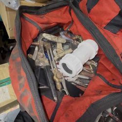 Bag Of Clamps And Welding Stuff 