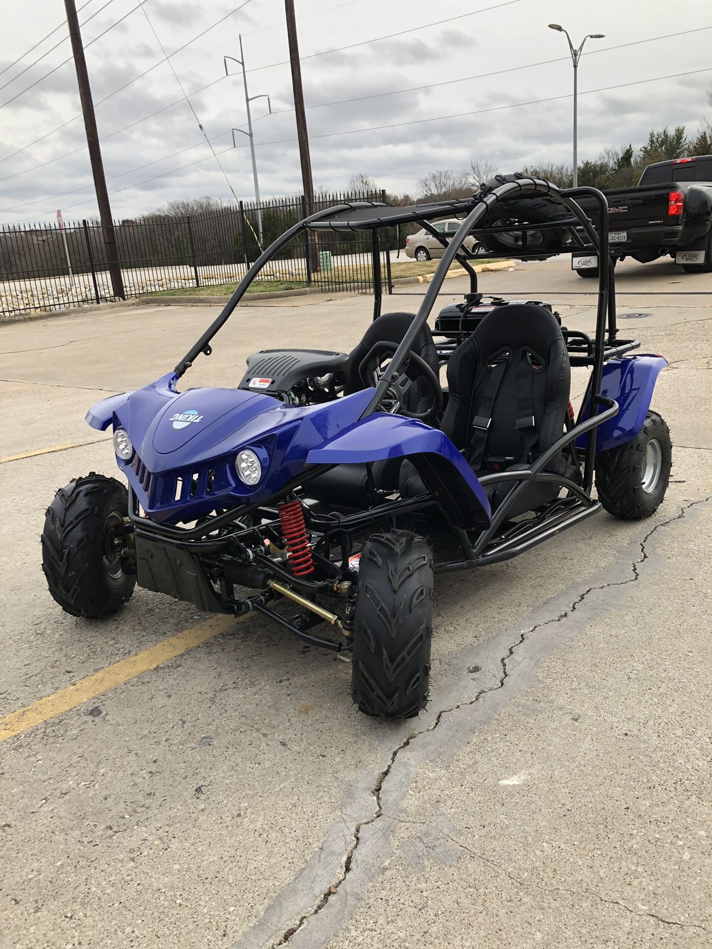 Tiking 125cc mid-size go kart on sale