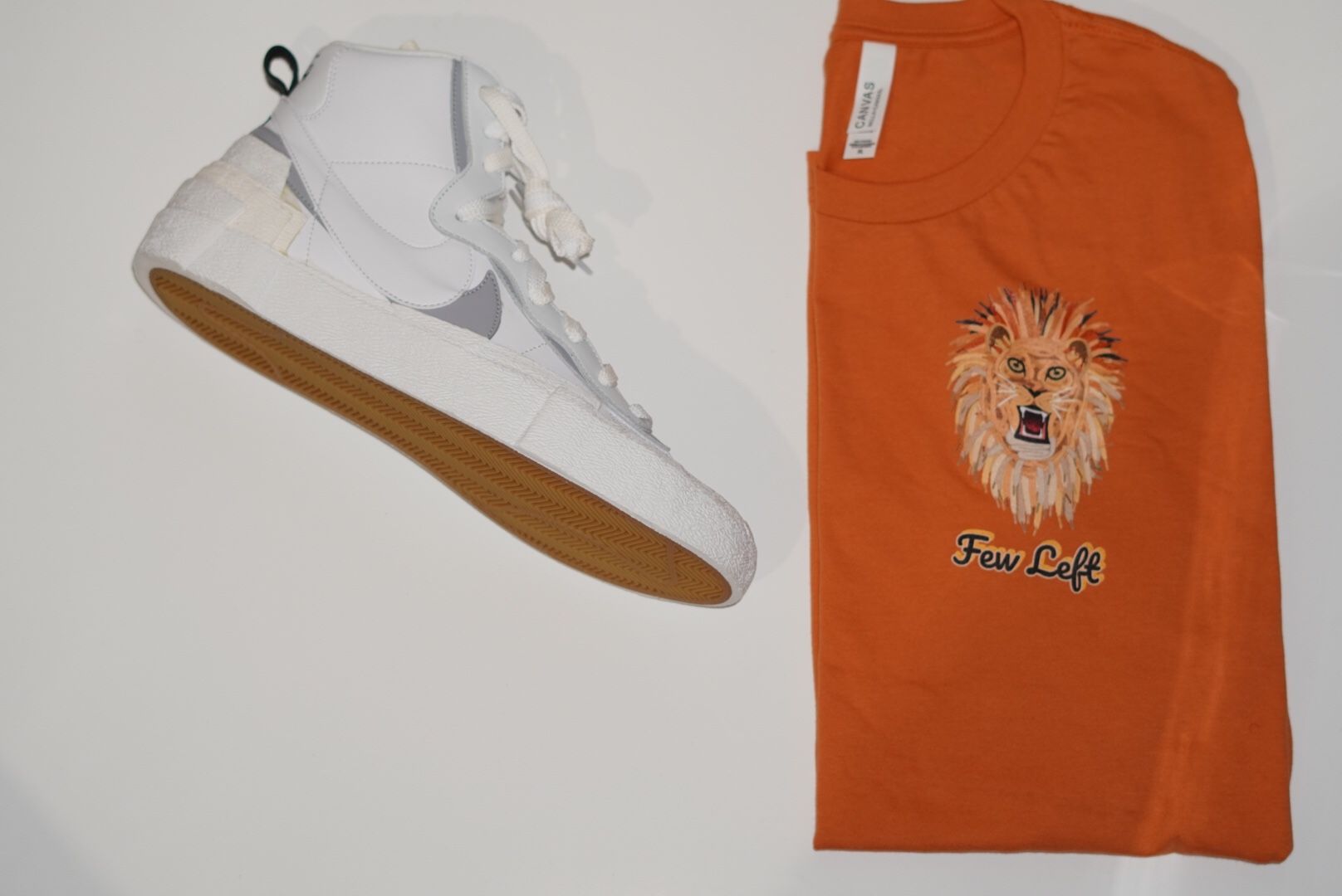 NIKE X WHITE SACAI BLAZER SIZE 13 DS with receipt cash only $200 Men's shoes