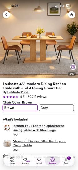 Dining room set