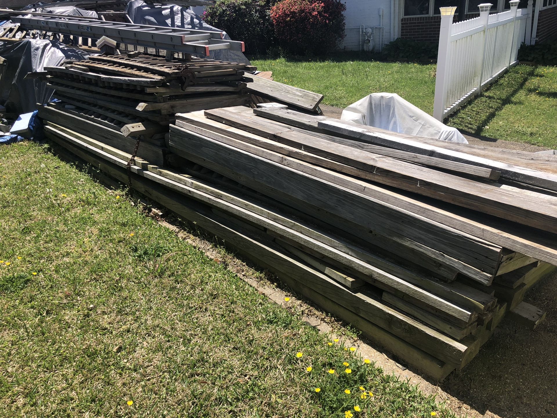 Salt treated wood misc. free for Sale in Chesapeake, VA OfferUp