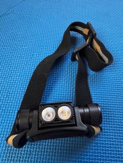 USB-C Rechargeable Headlamp — White + Red LED, Aluminum