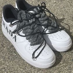 NEW IN BOX! Nike AirForce 1 customers Men’s 9 And Women’s 10.5