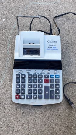 Vintage CANON MP270 Calculator / Clock / Calendar Two Tone