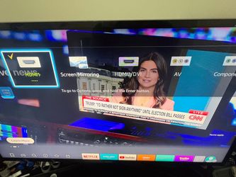 Samsung 40” smart Tv